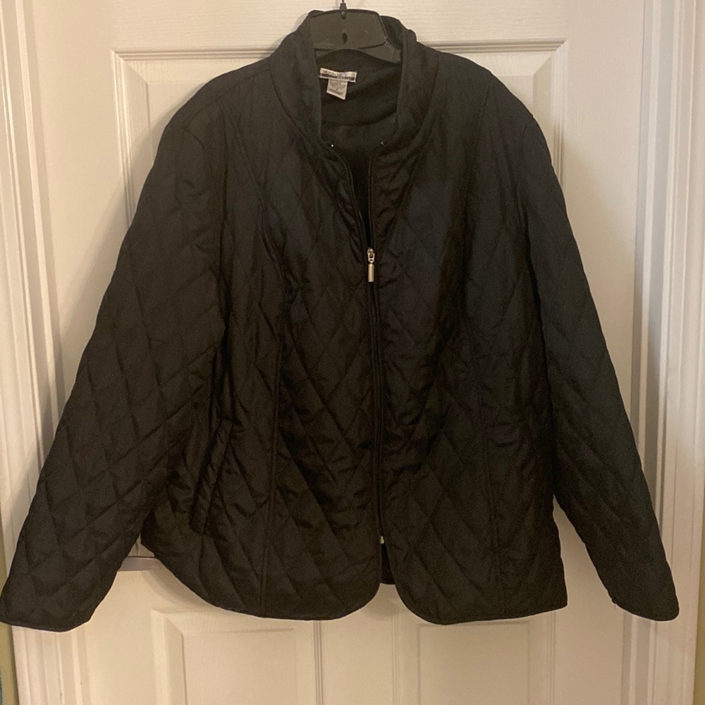 3X Lightweight Quilted Jacket by Mirror Image